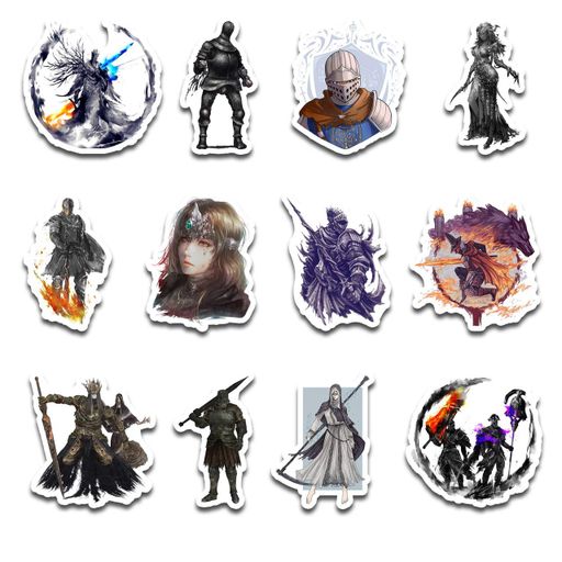 Стикерпак Набор наклеек GeekLand Dark Souls Темные души 45 штук SP DS 01 (2063997)