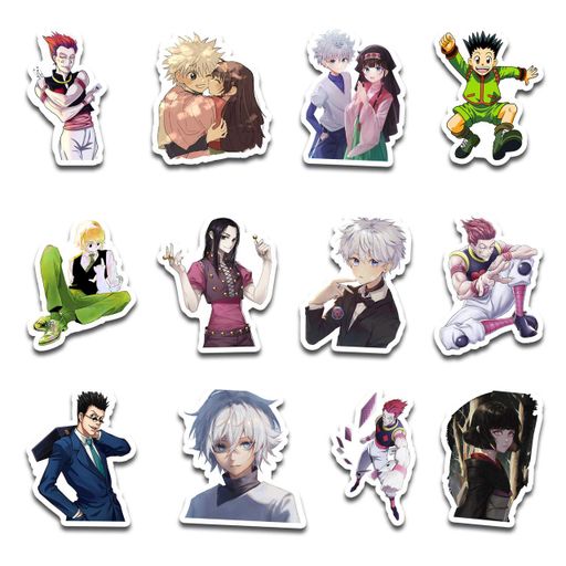 Стикерпак Набор наклеек GeekLand Hunter × Hunter Хантер х Хантер 45 штук SP HH 01 (2064267)