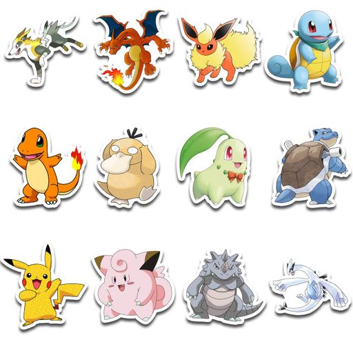 Стикерпак Набор наклеек GeekLand Покемоны Pokemon 45 штук SP PK 01 (2064305)