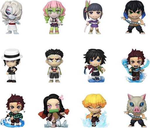 Фигурка Funko Mystery Minis Demon Slayer Клинок рассекающий демонов Одна секретная фигурка 8 см FMM DS (2064309)