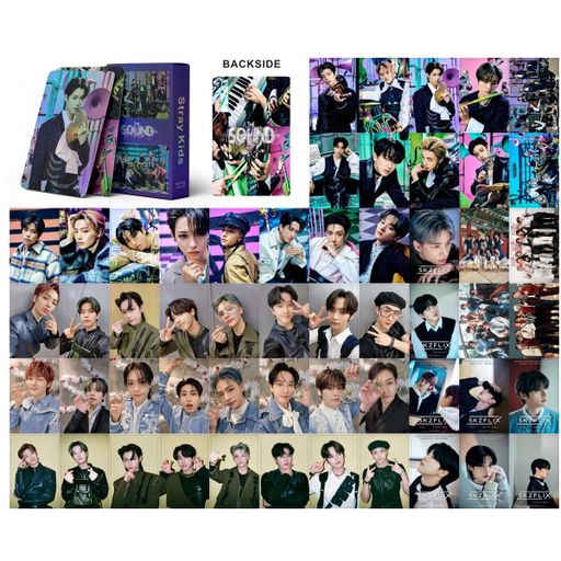Ломо Карти Lomo Card China Stray Kids / SKZ Стрей Кідс голографічні СС C SK 05 (2064310)
