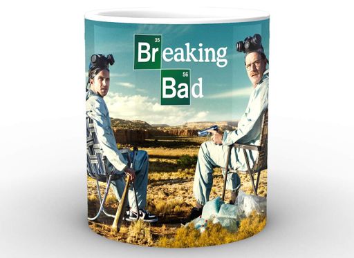 Кружка Geek Land белая Breaking Bad Во все тяжкие уолтер и джесси BB.02.004 (2065024)
