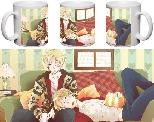 Кружка Hetalia - Америка, Канада HT125 (2065127)