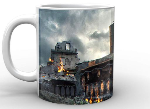 Кухоль World of Tanks Світ танків постер WT.02.004 (2065201)