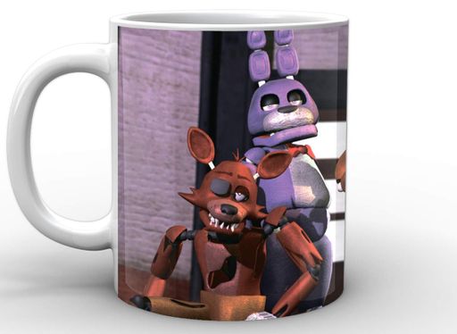Кухоль Five Nights At Freddys П'ять ночей з Фредді постер FN.02.004.599 (2065237)