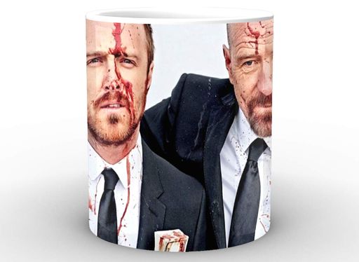 Кухоль Geek Land біла Breaking Bad У всі тяжкі головні герої BB.02.019 (2065386)