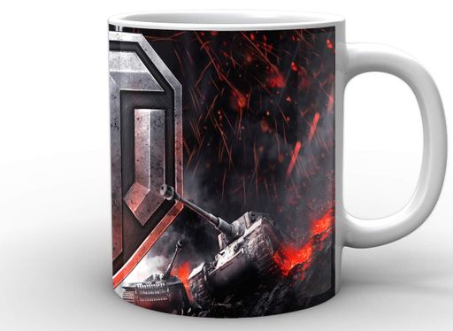 Кружка World of Tanks Мир танков лого WT.02.006 (2065447)