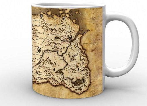 Кружка GeekLand Скайрим Skyrim карта SM 02.09 (2065457)