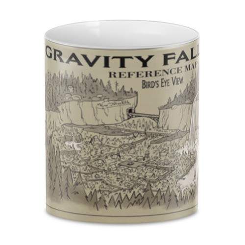 Кружка Гравити Фолз Gravity Falls Map GF.02.19 (2065619)