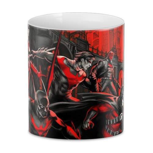 Кружка GeekLand Бетмен Batman Готем в червоному BM.02.005.475 (2065643)