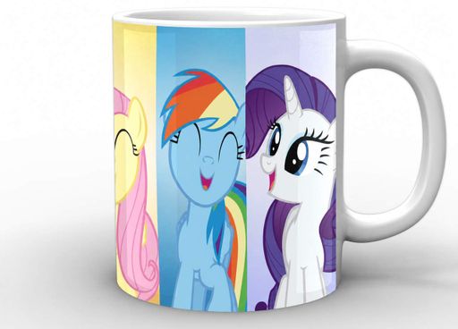 Кружка My little pony разноцветные CP 03.35 (2065718)