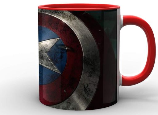 Кухоль GeekLand Капітан Америка Captain America щит CA.02.005 (2065737)