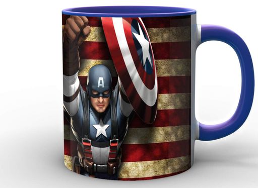 Кухоль GeekLand Капітан Америка Captain America Прапор CA.02.003 (2065738)