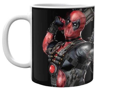 Кухоль Deadpool, маска, зброя, автомат 02.45.586 (2065824)