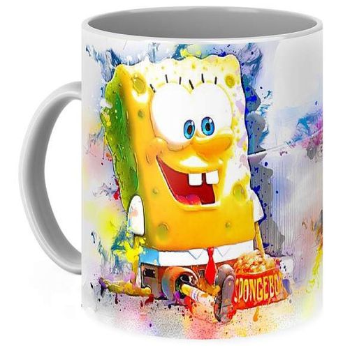 Кружка GeekLand  SpongeBob SquarePants Губка Боб Квадратные Штаны акварель SB 02.16 (2065858)