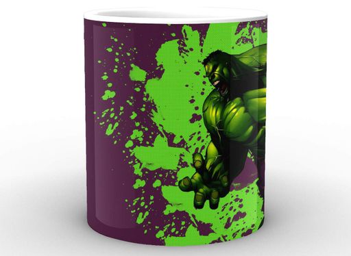 Кухоль Geek Land білий Халк Hulk фіолетовий фон HU.02.010 (2066080)
