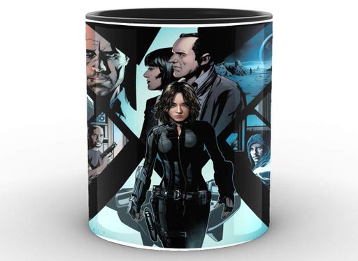 Кухоль Geek Land білі Агенти Щ.И.Т Agents of S.H.I.E.L.D. комікс AS.02.004 (2066401)
