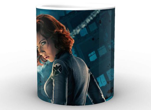 Кухоль Geek Land біла Чорна вдова Black Widow Чорна Вдова BW.02.001 (2066402)