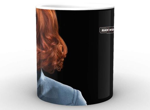 Кружка Geek Land белая Черная вдова Black Widow Черная Вдова на черном фоне BW.02.004.952 (2066404)