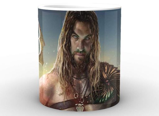 Кружка GeekLand белая Аквамен Aquaman AQ.02.001 (2066484)