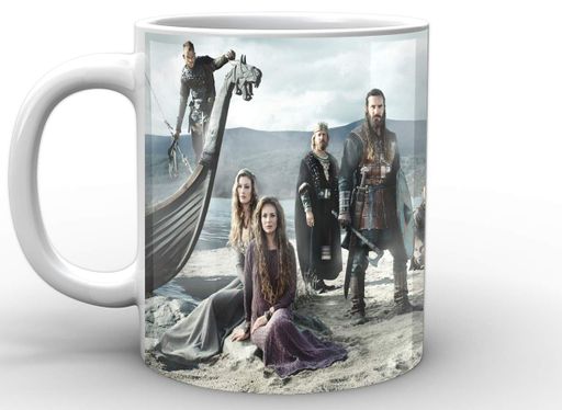 Кружка GeekLand біла Vikings Vikings на березі VK.02.008 (2066557)