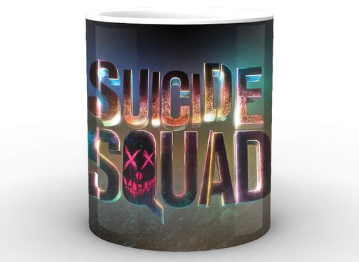 Кухоль GeekLand білий Загін Самогубців Suicide Squad напис SS.02.002 (2066575)