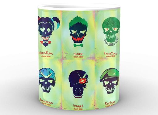 Кружка GeekLand белая Отряд Самоубийц Suicide Squad арт SS.02.004 (2066577)