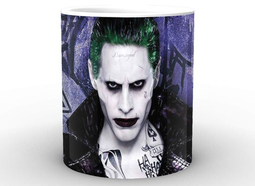 Кухоль GeekLand білий Загін Самогубців Suicide Squad Джокер SS.02.026 (2066588)