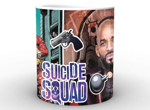 Кружка GeekLand белая Отряд Самоубийц Suicide Squad Дэдшот SS.02.034 (2066612)
