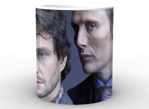 Кружка GeekLand белая Ганнибал Hannibal Уйилл и ганнибал HN.02.008 (2066625)