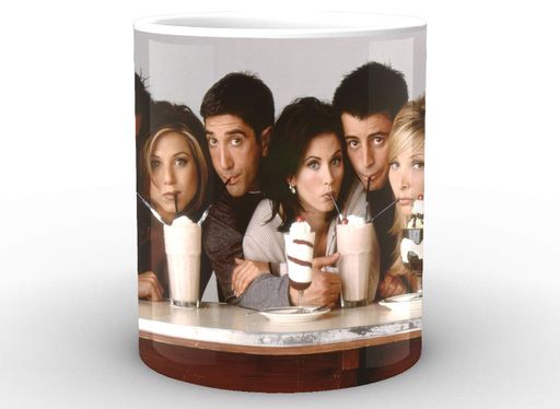 Кружка GeekLand белая Друзья Friends Friends постер FN.02.003.899 (2066700)