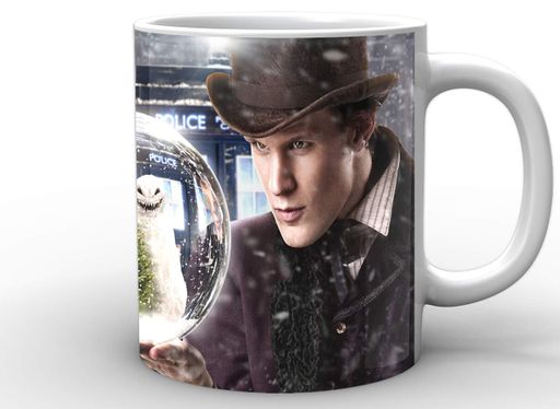 Кружка GeekLand біла Доктор Хто Doctor Who Doctor Who Merry Christmas DW.02.007.184 (2066735)