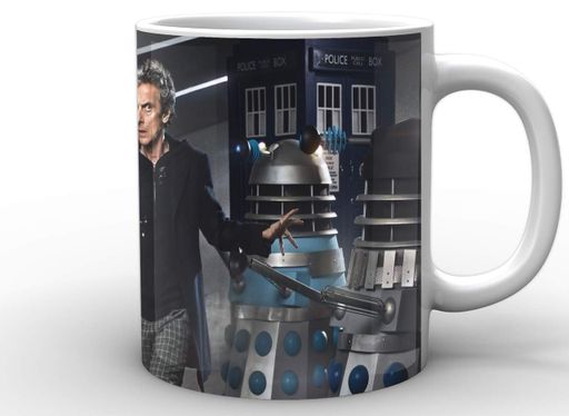 Кружка GeekLand біла Доктор Хто Doctor Who Доктор Хто 12-й DW.02.012.189 (2066741)