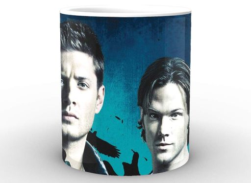 Кружка GeekLand белая Сверхъестественное Supernatural Сэм и Дин Сверхъестественное SN.02.047 (2066786)