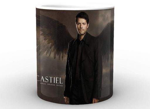 Кружка GeekLand біла Надприродне Supernatural Castiel SN.02.005 (2066793)