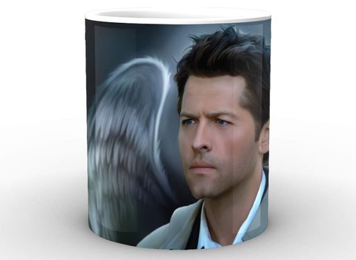 Кружка GeekLand біла Надприродне Supernatural Castiel Angel SN.02.018.608 (2066802)