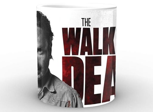 Кружка GeekLand біла Ходячі Мерці The Walking Dead Рік Граймс WD.02.025 (2066815)