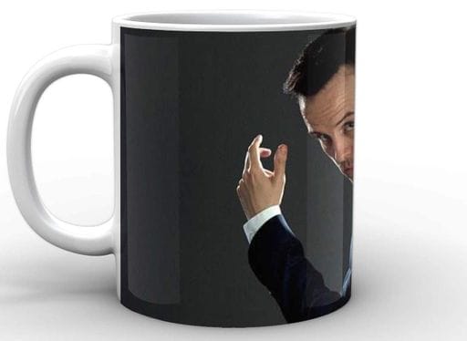 Кружка Geek Land біла Шерлок Холмс Sherlock Ендрю Скотт Jim Moriarty SH.002.06 (2066829)