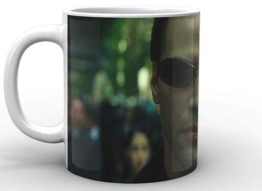 Кружка Geek Land белая Матрица The Matrix нео в очках MX.002.02 (2066885)