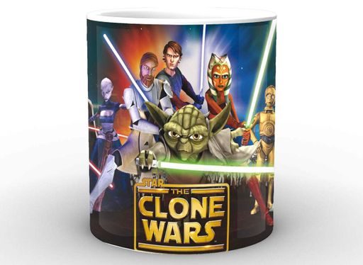Кухоль Geek Land біла Зоряні війни Star Wars мультфільм 002.22 (2066946)