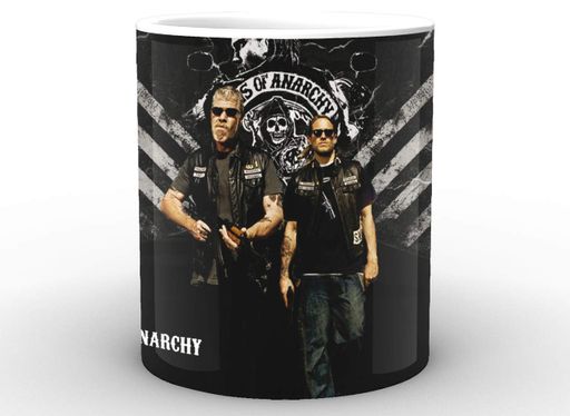 Кухоль Geek Land біла Сини Анархії Sons of Anarchy Джекс і Морроу SA.002.08 (2067131)