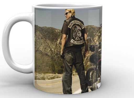 Кухоль Geek Land білий Сини Анархії Sons of Anarchy постер SA.002.01 (2067142)
