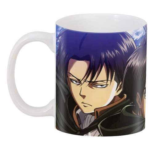 Кружка Geek Land белая Атака Титанов Attack on Titan Микаса Леви Эрен AT.02.39 (2067320)