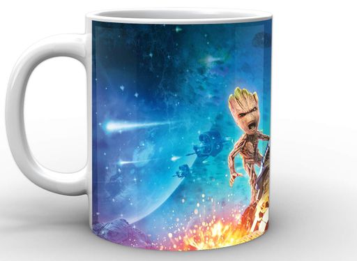 Кухоль GeekLand Стражі Галактики Guardians of the Galaxy Ракета та Грут GG.02.009.224 (2067436)