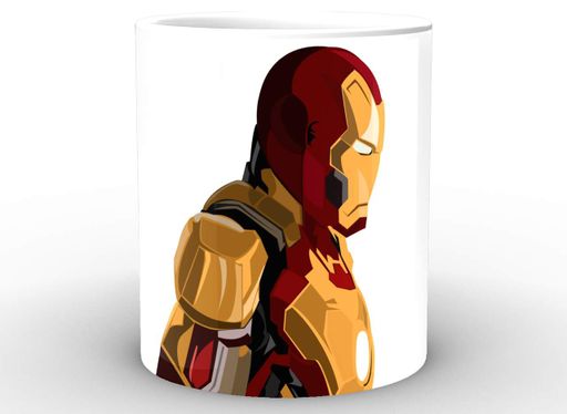 Кружка GeekLand Железный Человек Iron Man минимализм IM.02.036 (2067521)