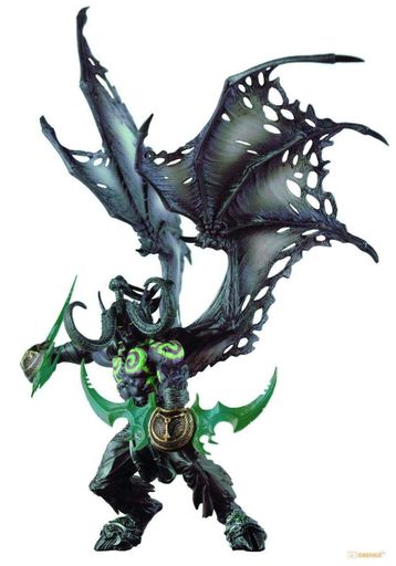 Фигурка Варкрафт Иллидан Ярость бури World of Warcraft Illidan 33 см WOW I 33 (2067571)