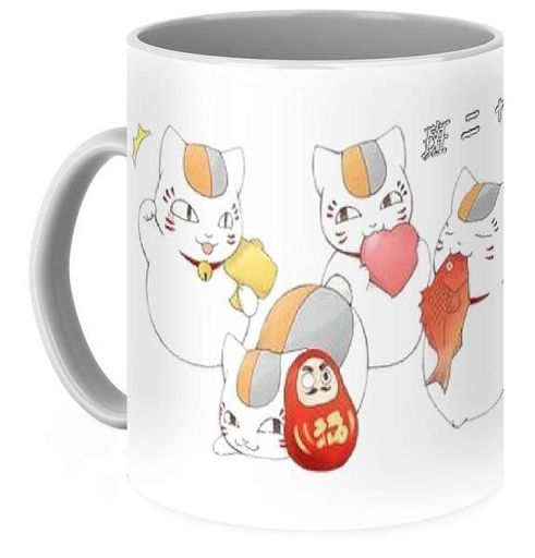 Кухоль GeekLand Зошит дружби Нацуме Natsume Yuujinchou Ньянко-сенсей манливий кіт NY 02.018 (2067574)