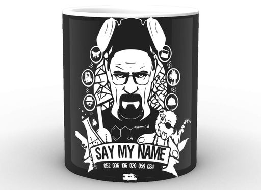 Кухоль Geek Land білий Breaking Bad У всі тяжкі фан арт BB.02.024 (2067725)