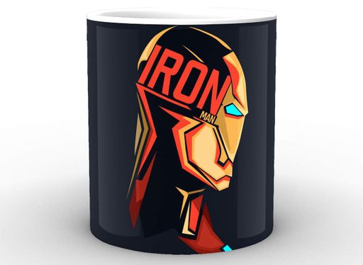 Кружка GeekLand біла Iron Man Залізна Людина фан арт IM.02.059 (2067769)
