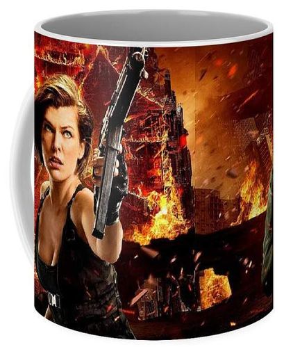 Кружка GeekLand белая Resident Evil Обитель зла в огне RE.02.008 (2067786)